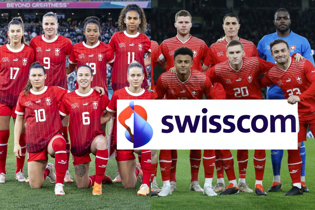 Neuer Nati-Deal: Swisscom unterstützt die Schweizer Nationalmannschaften