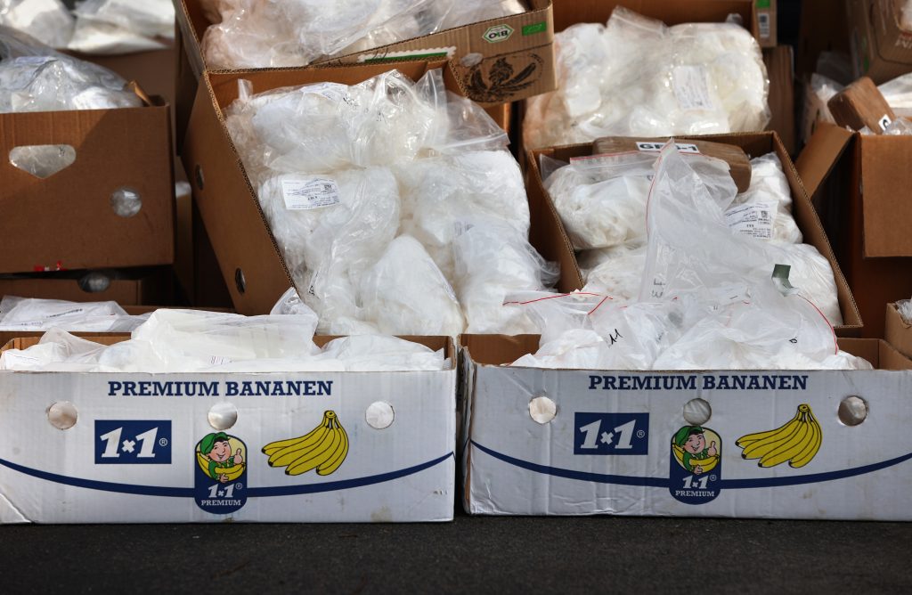 Kokain für 600 Millionen Euro in Container mit Bananen gefunden