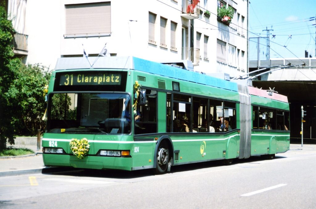 Vor 16 Jahren fuhr der letzte Trolley-Bus durch die Stadt
