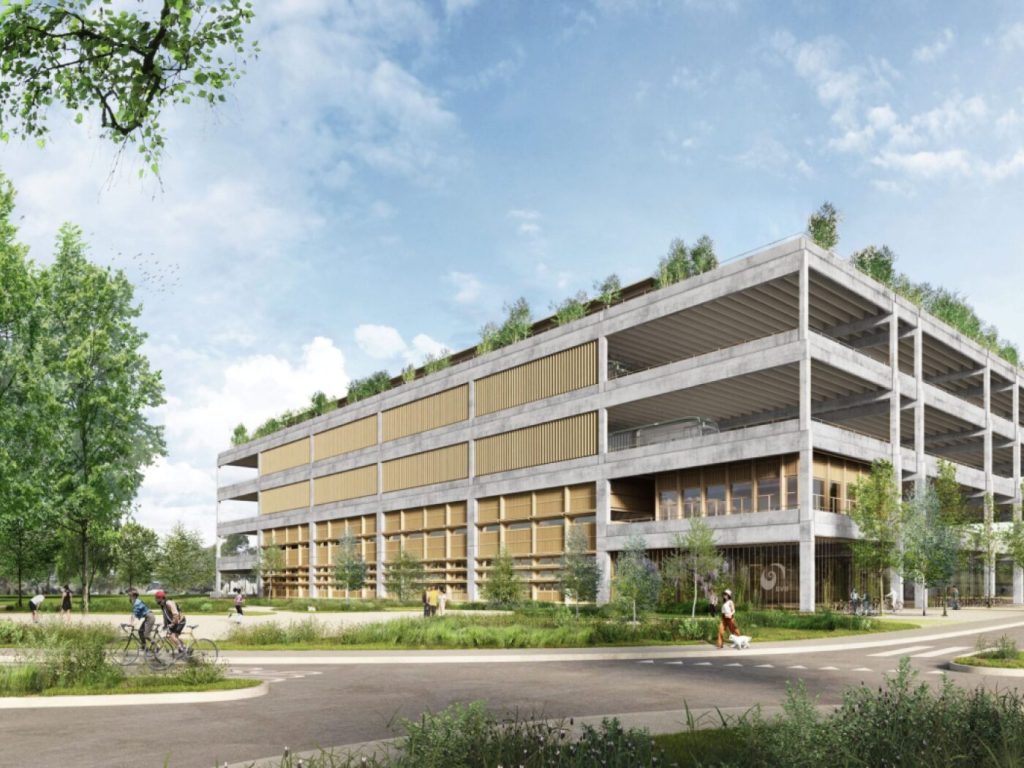 Busgarage Rank wird zu nachhaltigem Bauprojekt