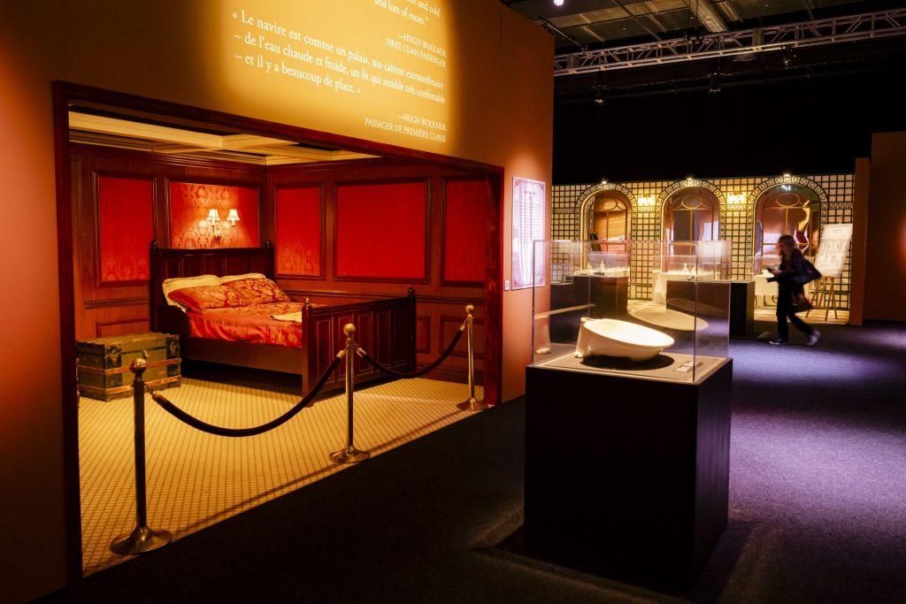 Auf Zeitreise in einer Ausstellung über die Titanic