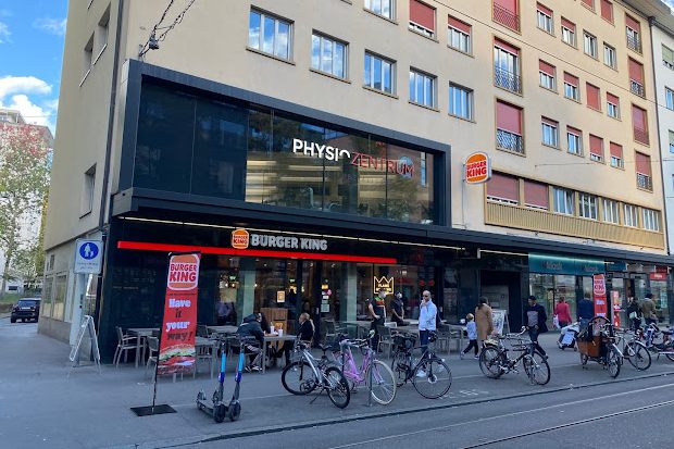 Kein Burger King mehr am Claraplatz