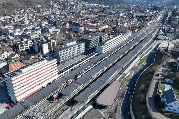 Bahnhofneubau in Liestal nach drei Jahren fertiggestellt